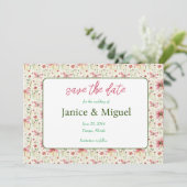 Carte de mariage de dragonfly botanique pour annon (Debout devant)