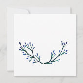 Carte de Mariage de la servante botanique (Dos)