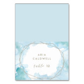 Carte de Mariage de l'aquarelle géométrique (Par défaut)