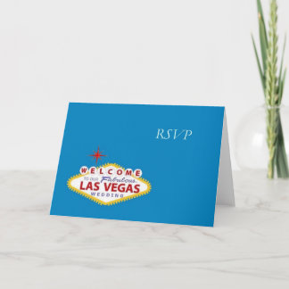 Carte de mariage de Las Vegas RSVP