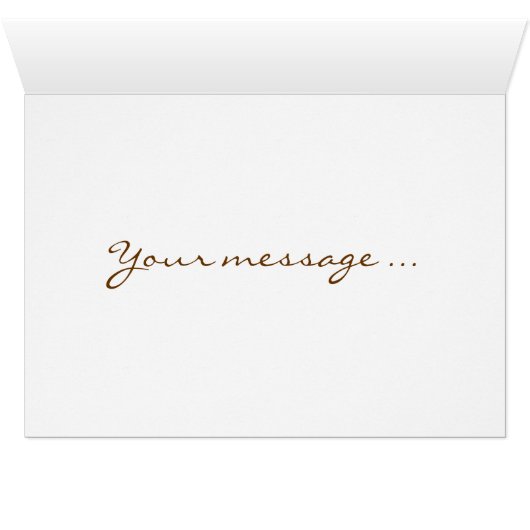 Carte de mariage de plage de destination de (Intérieur Horizontal (Bas))