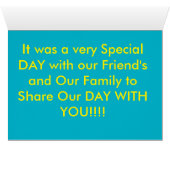 CARTE de MARIAGE de plan rapproché de livre (Intérieur Horizontal (Bas))