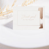 Carte de mariage de remerciement refusée