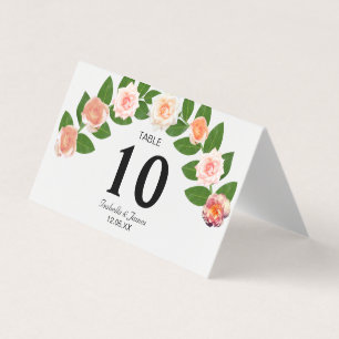 Carte de Mariage de remplissage Laurel & Rose Flow