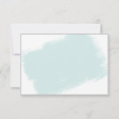 Carte de Mariage de réponse RSVP (Dos)