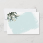 Carte de Mariage de réponse RSVP (Dos)