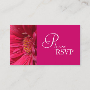 Carte de mariage de RSVP