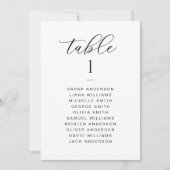 Carte de Mariage de script élégant (Devant)