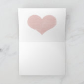 Carte de mariage de singe de chaussette (Bowty et (Intérieur)