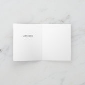 Carte de mariage drôle, Carte de couple, Faire-par (Intérieur)