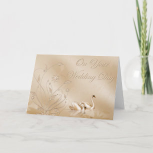 Carte de mariage élégante