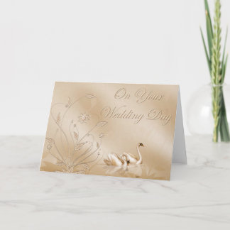Carte de mariage élégante