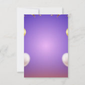 Carte de Mariage Élégante (Dos)