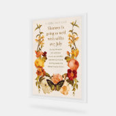 Carte de mariage en acrylique (Angle)