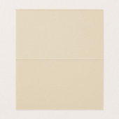 Carte de Mariage en bois de canne rustique (Intérieur déplié)