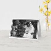 Carte de mariage - Félicitations Mesdames (Fleur jaune)