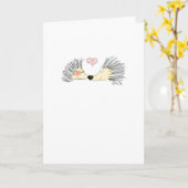 Carte de mariage/fiançailles/anniversaire - Amour (Fleur jaune)