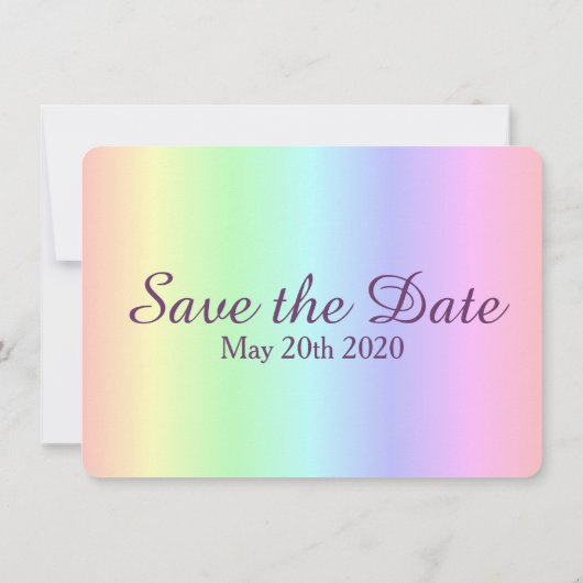 Carte de mariage Fierté Lesbienne à conserver pour (Dos)