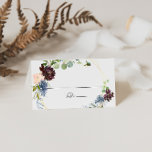 Carte de Mariage géométrique Burgundy Gold<br><div class="desc">Cette carte de mariage géométrique en or bordeaux est parfaite pour un mariage d'hiver. L'élégant design boho comprend des fleurs couleur marine, rose vif et des fleurs à l'ombre du vin avec des détails artistiques au crayon. Personnalisez le dos de la carte avec les noms de la mariée et du...</div>