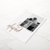 Carte de mariage intime avec calligraphie moderne (Rotation)