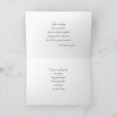 Carte de mariage Mariage catholique (Intérieur)