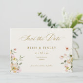Carte de mariage minimale de sauvegarde de date de (Debout devant)