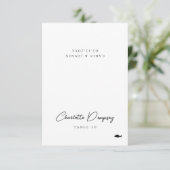 Carte de Mariage minimaliste moderne (Debout devant)