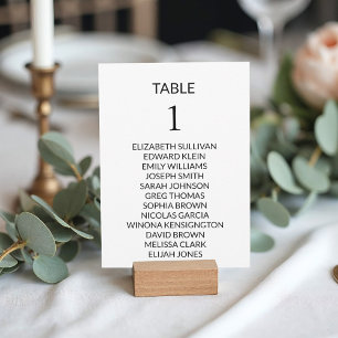 Carte de Mariage minimaliste moderne
