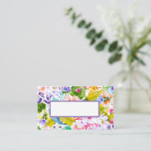 Carte de Mariage moderne violet romantique (Debout devant)