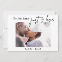 Carte de mariage numérique Nous nous sommes enfuis