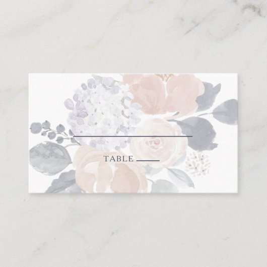 Carte de Mariage plat simple Rustique (Devant)