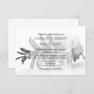 Carte de Mariage pour le Pinecone et le Snowflakes