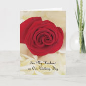 Carte de mariage pour mon mari (Devant)