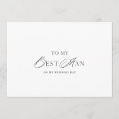 Carte de mariage pour mon témoin (Devant)