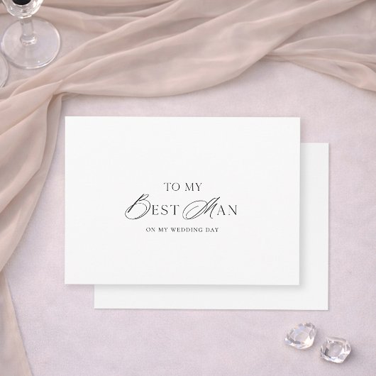 Carte de mariage pour mon témoin