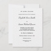 Carte de mariage pour sauvegarder la date Mignonne (Devant)