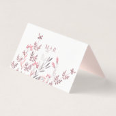 Carte de mariage pour un rêve d'une nuit d'été (Back)