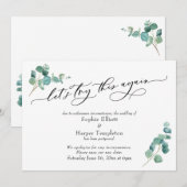 Carte de Mariage Reporté Réessayons (Devant / Derrière)