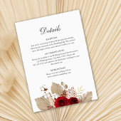 Carte de Mariage Rose