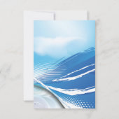 Carte de Mariage RSVP de 3,5 po x 5 po (Dos)