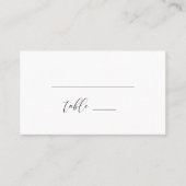 Carte de Mariage Rustique moderne pliée (Devant)