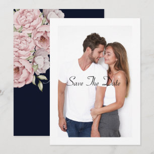 carte de mariage 'save the date' avec une belle pi