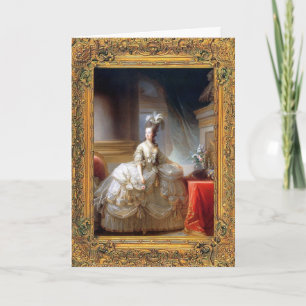 Carte de Marie Antoinette
