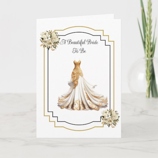 Carte de mariée à être Mariage (Devant)
