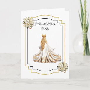 Carte de mariée à être Mariage