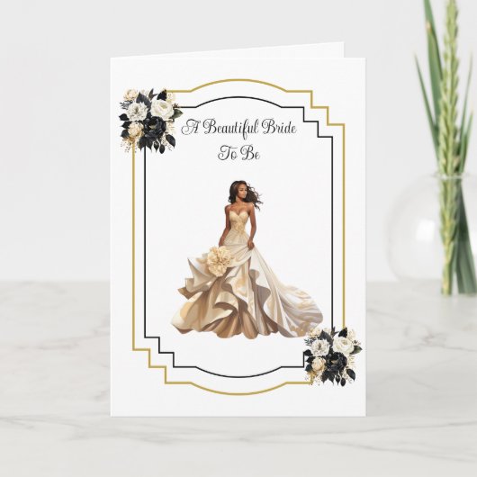 Carte de mariée à être Mariage (Devant)