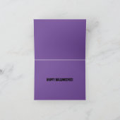 Carte de marionnette Halloween Dachshund (Intérieur)