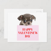 Carte de marionnettes de Valentine (Devant / Derrière)