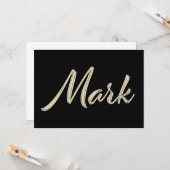 Carte de Mark White Gold (Devant/Arrière en situation)