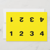 Carte de marqueur de la scène de crime (Devant)